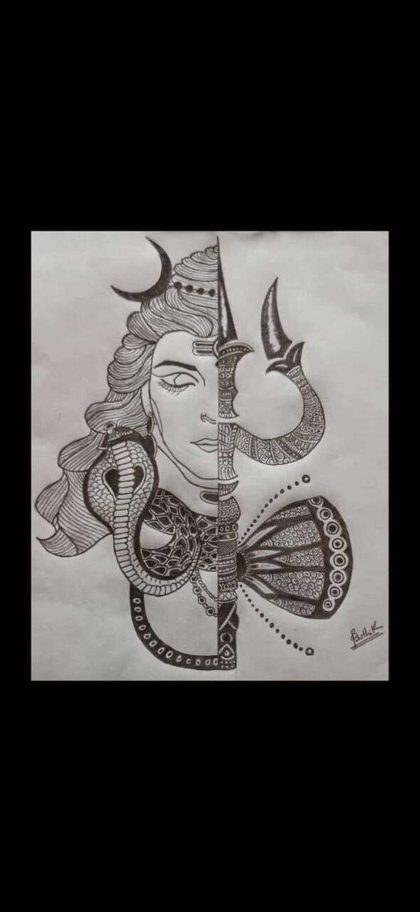easy lord shiva angry drawing - Clip Art Library-saigonsouth.com.vn